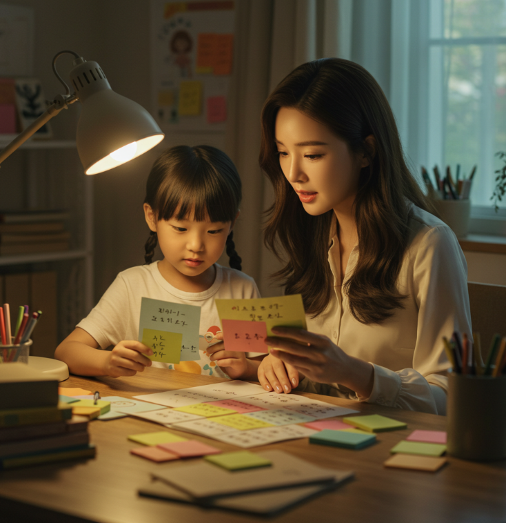 언어 장벽과 학교생활 루틴