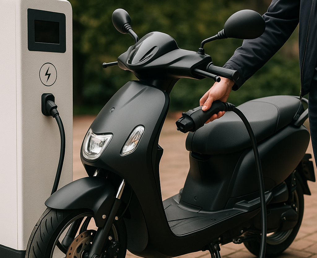편리한 전기 오토바이 충전 인프라 위치 안내서 관련 이미지