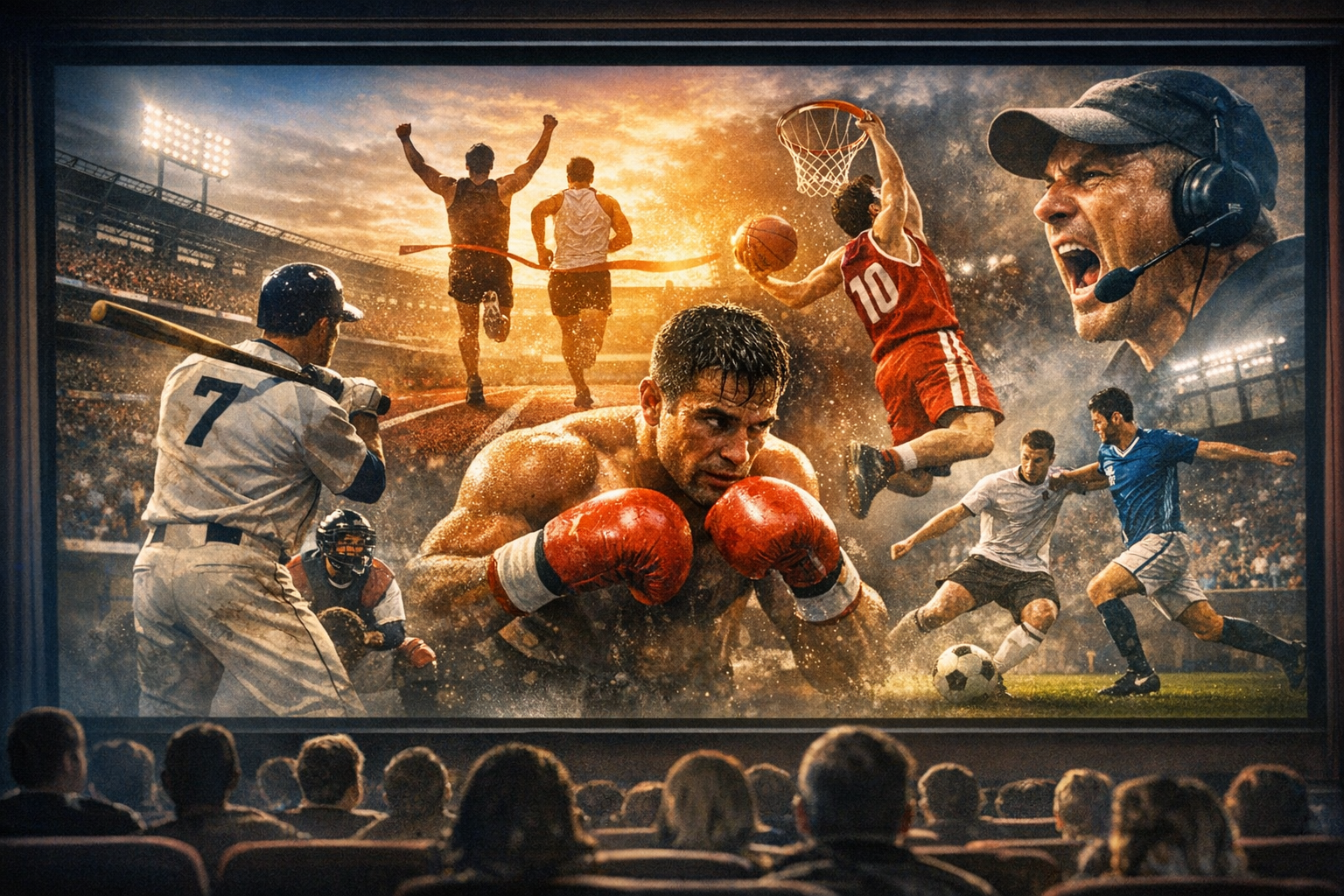 스포츠 영화 관련 사진