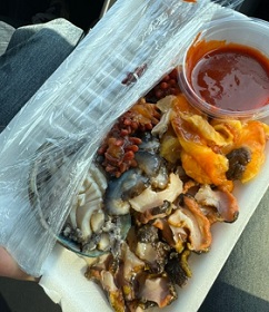 해산물모듬포장