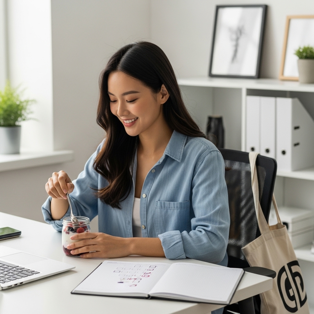 스토리: 현실 일상 속 체중관리