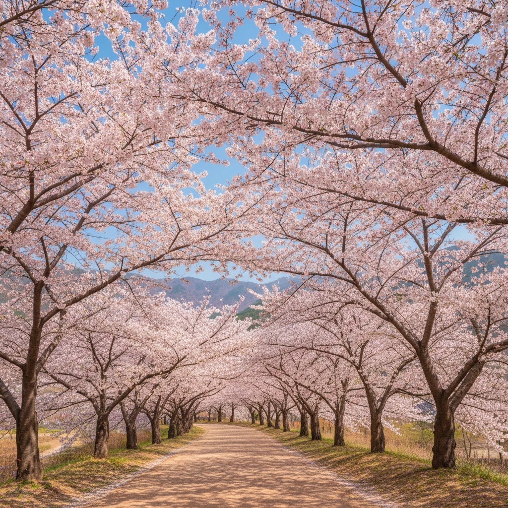 2026 과천 벚꽃 만개 예상일과 주..