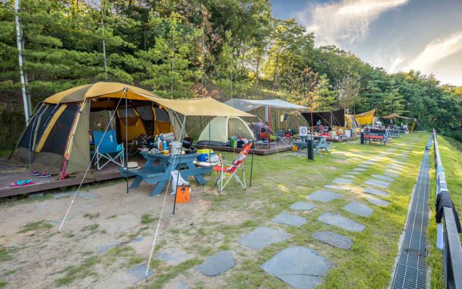 무의도 섬뜰아래 캠핑장 소개