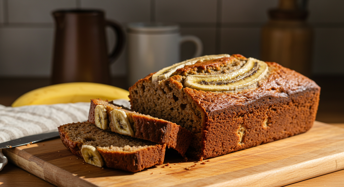 바나나 브레드 &ndash; 촉촉한 바나나의 향이 스며든 정겨운 맛