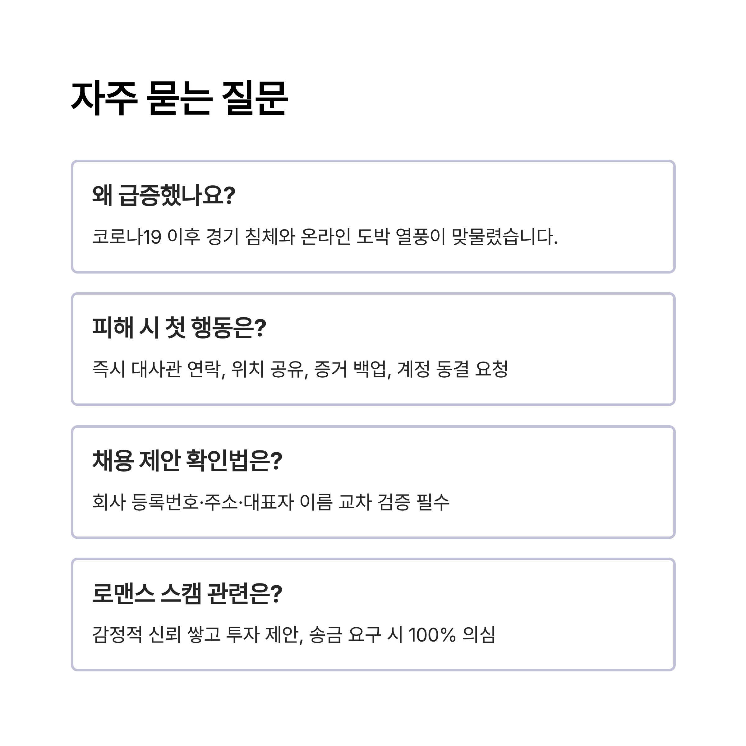 캄보디아 스캠 범죄