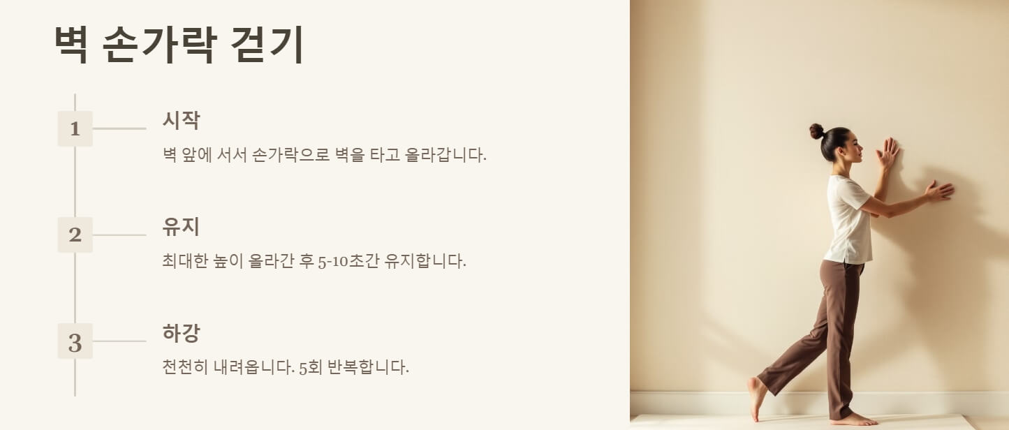 오십견에 좋은 운동