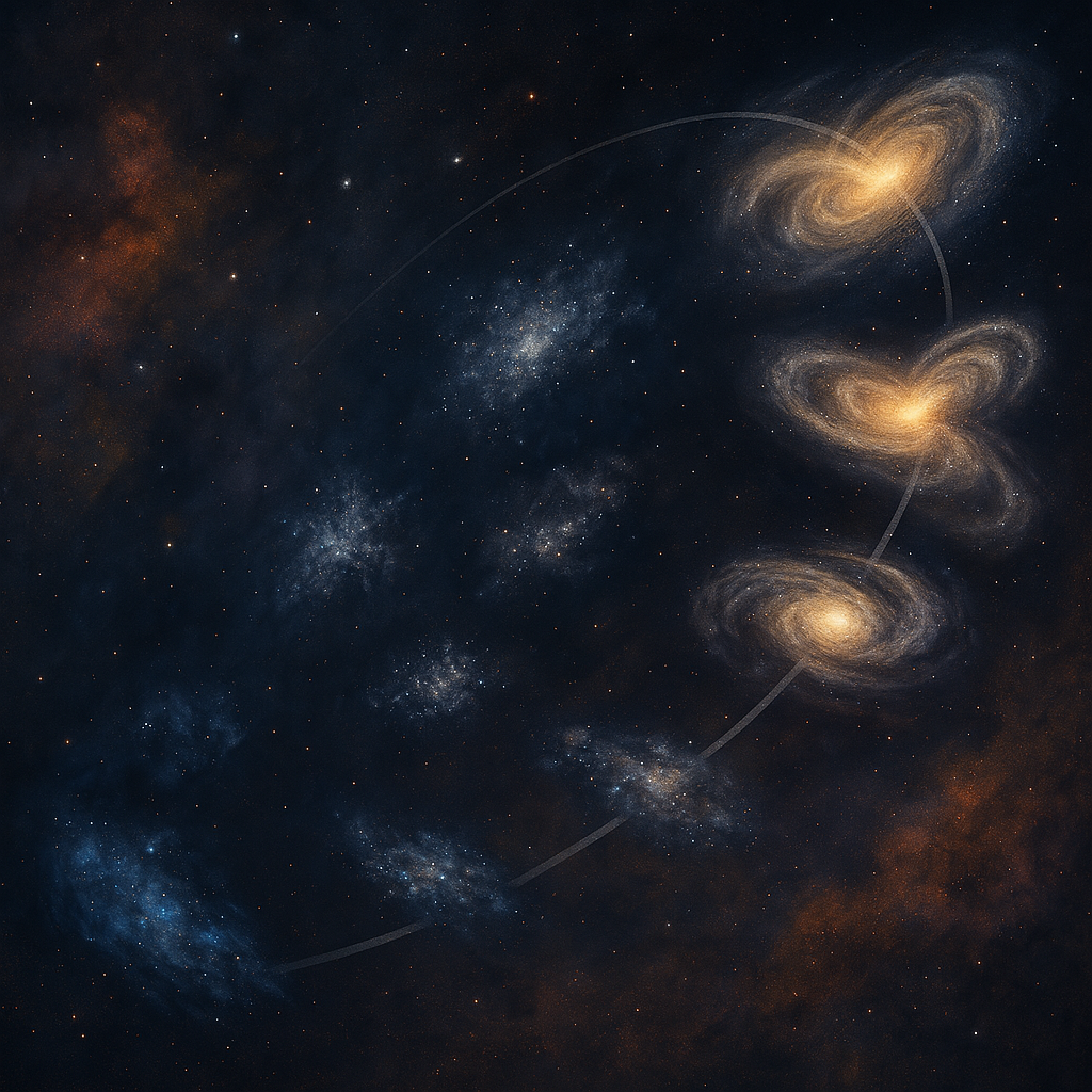 우주를 이해하는 핵심 이론들: 은하 형성 이론 (1960년대~현재)