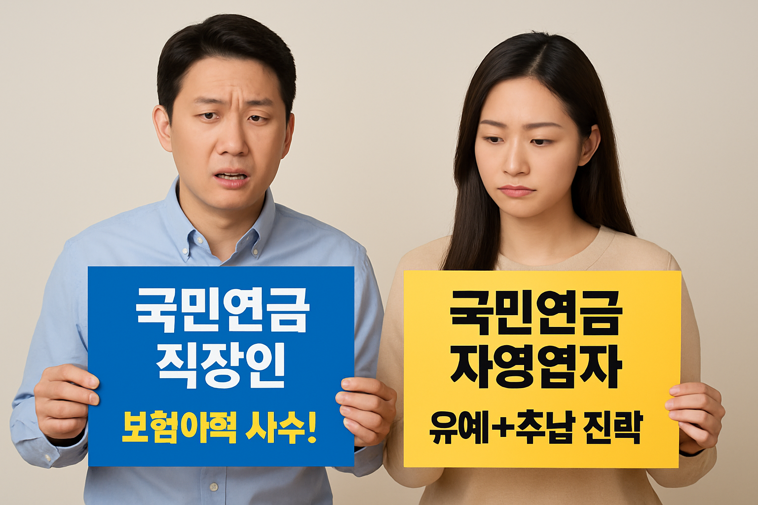 국민연금 가입자 유형별 꿀팁 - 직장인과 자영업자의 생존 전략 비교