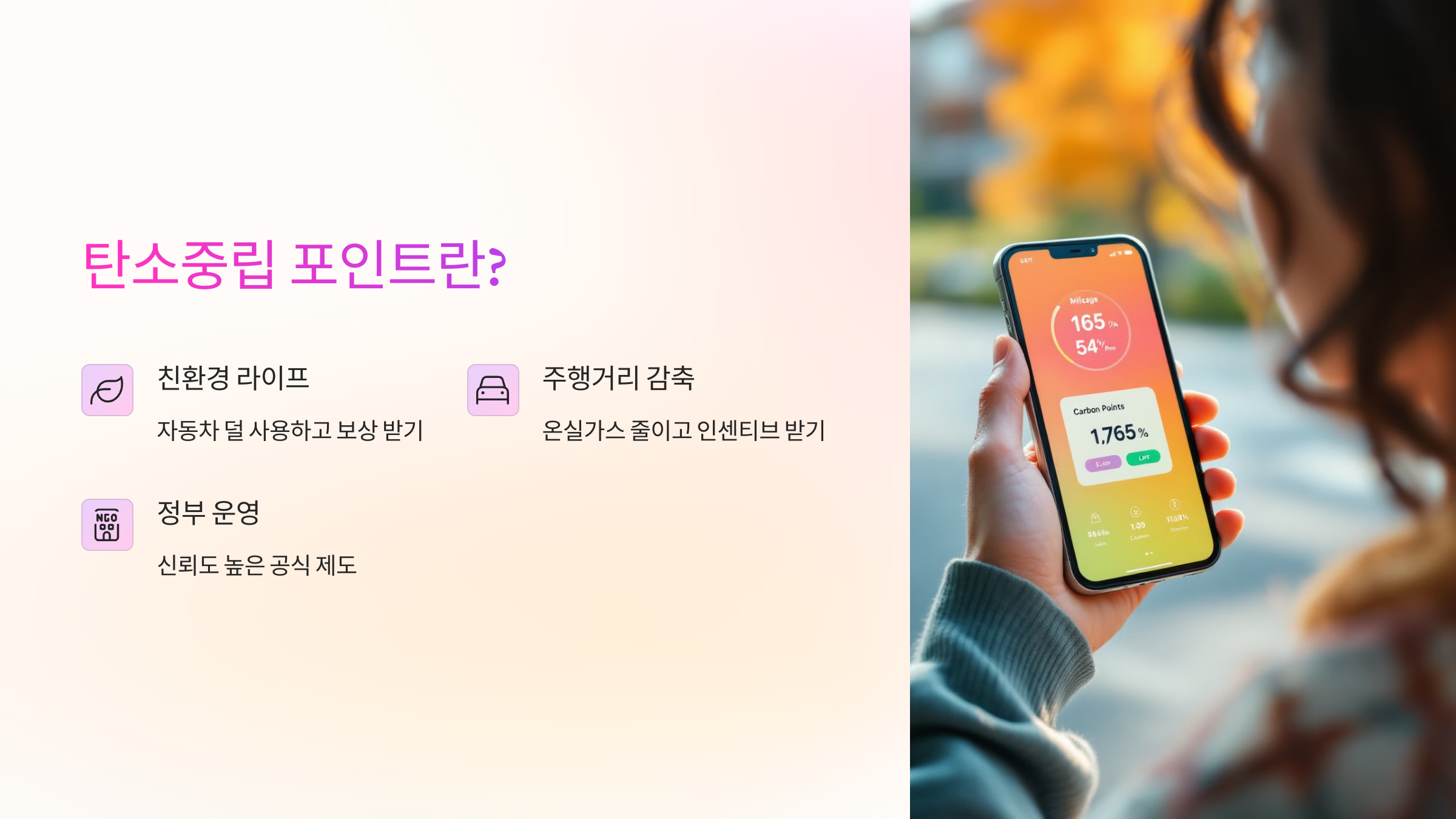 탄소중립 포인트란?