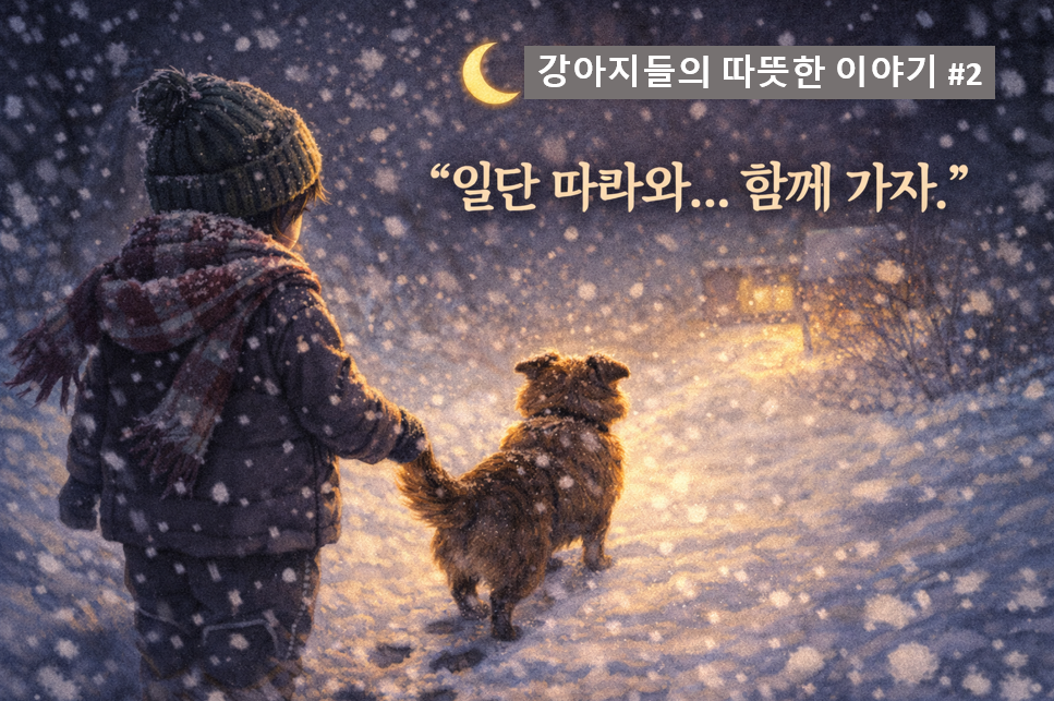 alt="반려견 블로그, 강아지들의 따뜻한 이야기 #2 - 함께 가자"