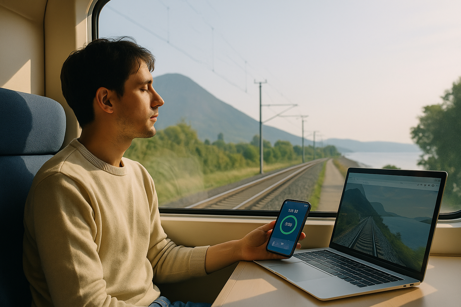 혼자 떠나는 기차 여행