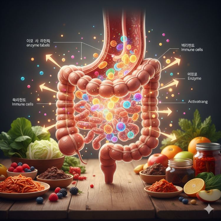 효소 식생활로 장이 살아나고 면역력이 높아진다
