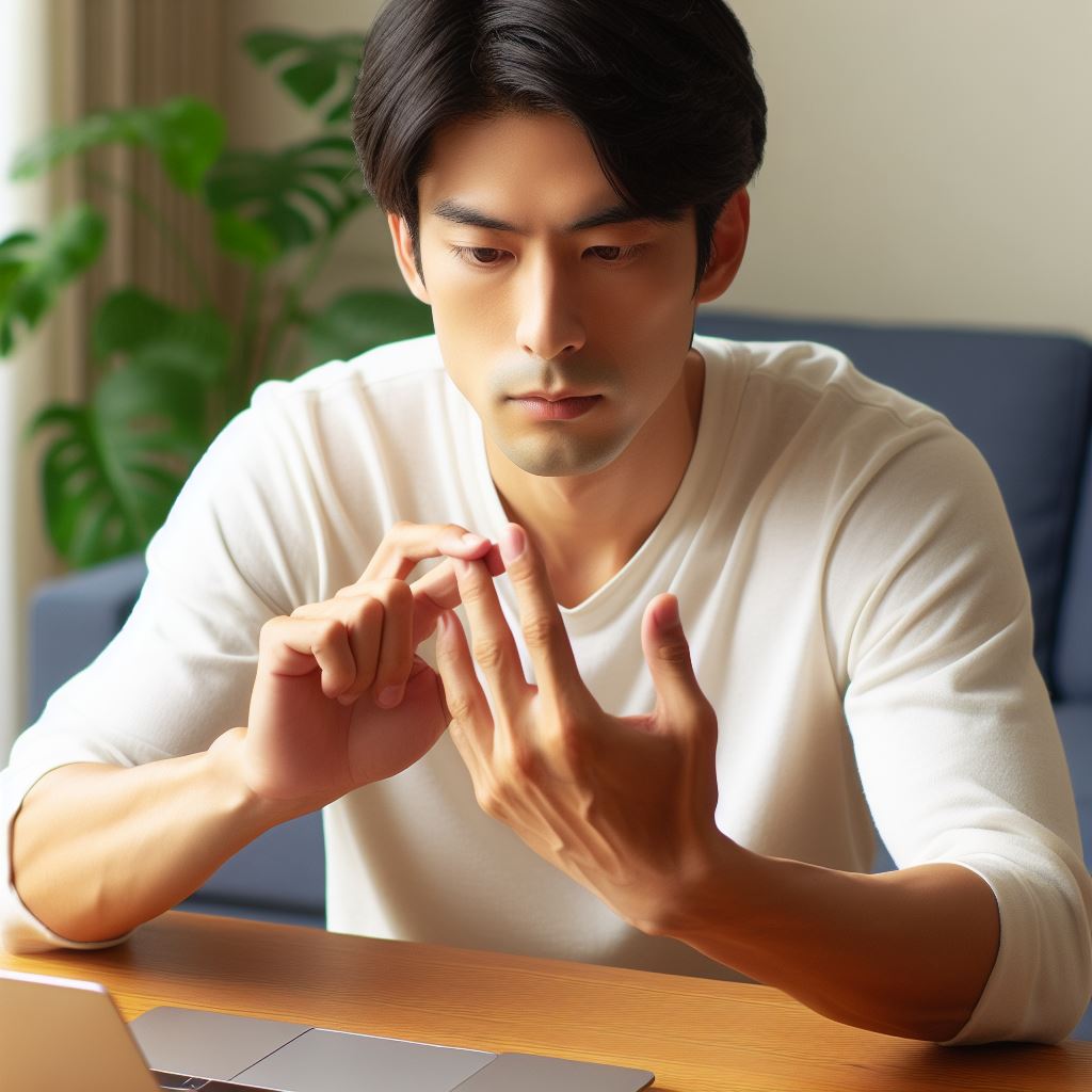 손가락으로 알아보는 건강정보