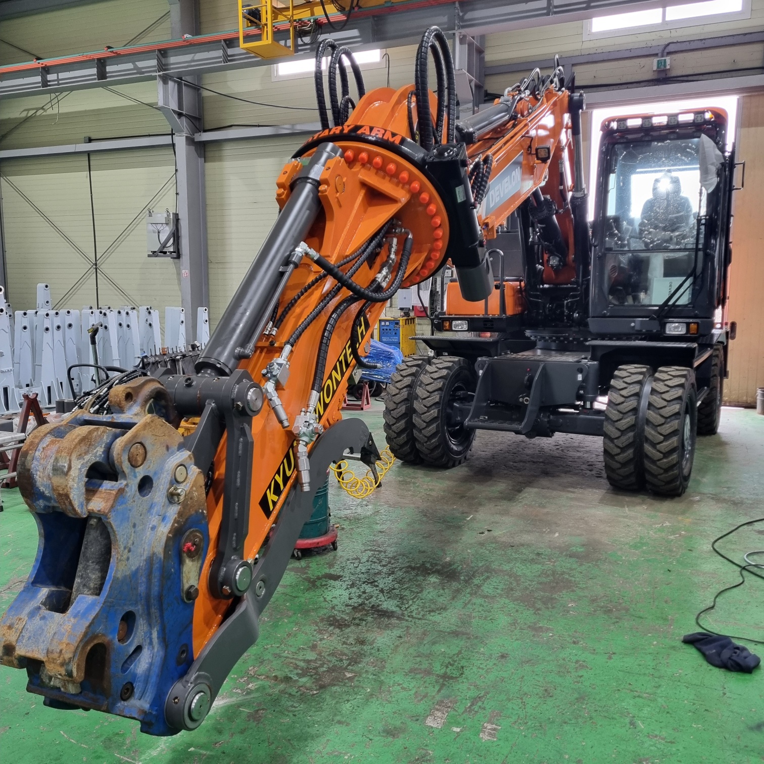 경원회전암과 집게 세트