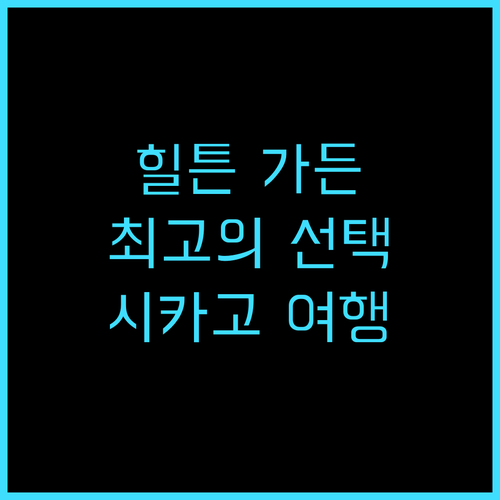 힐튼 가든 인 시카고 다운타운 리버워..