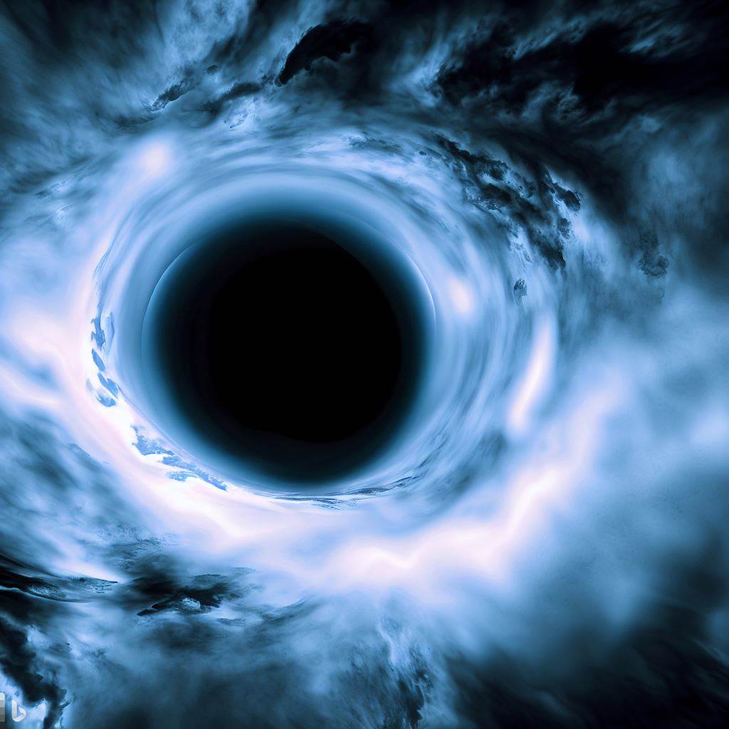 블랙홀 가상 이미지