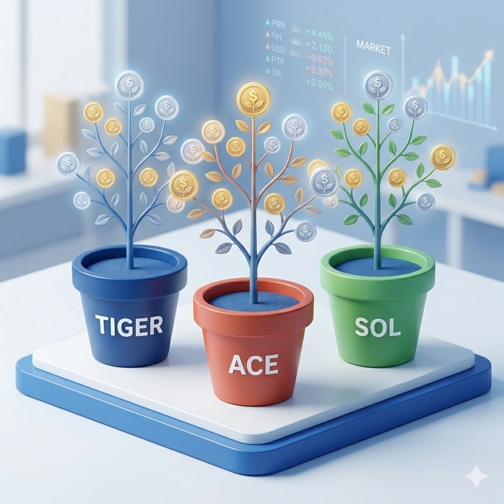 3사 ETF 차이 비교