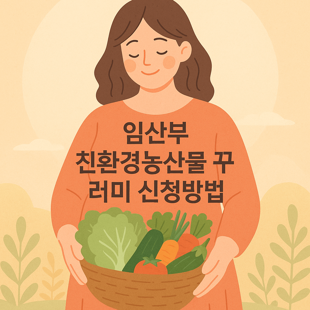 임산부 친환경농산물 꾸러미
