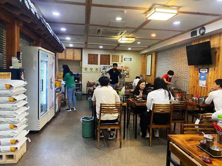 금성관나주곰탕-내부