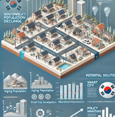 지방 소멸 위기, 한국 인구 감소 해결책 관련 사진