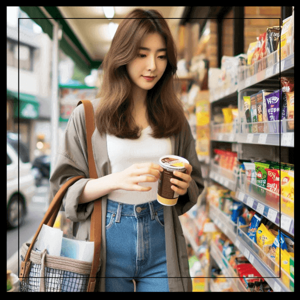 세븐일레븐 재고 조회 하기