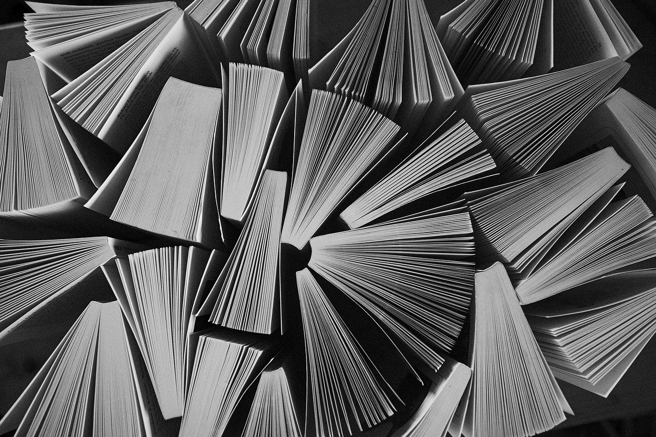 영어시험을 위한 책들의 사진