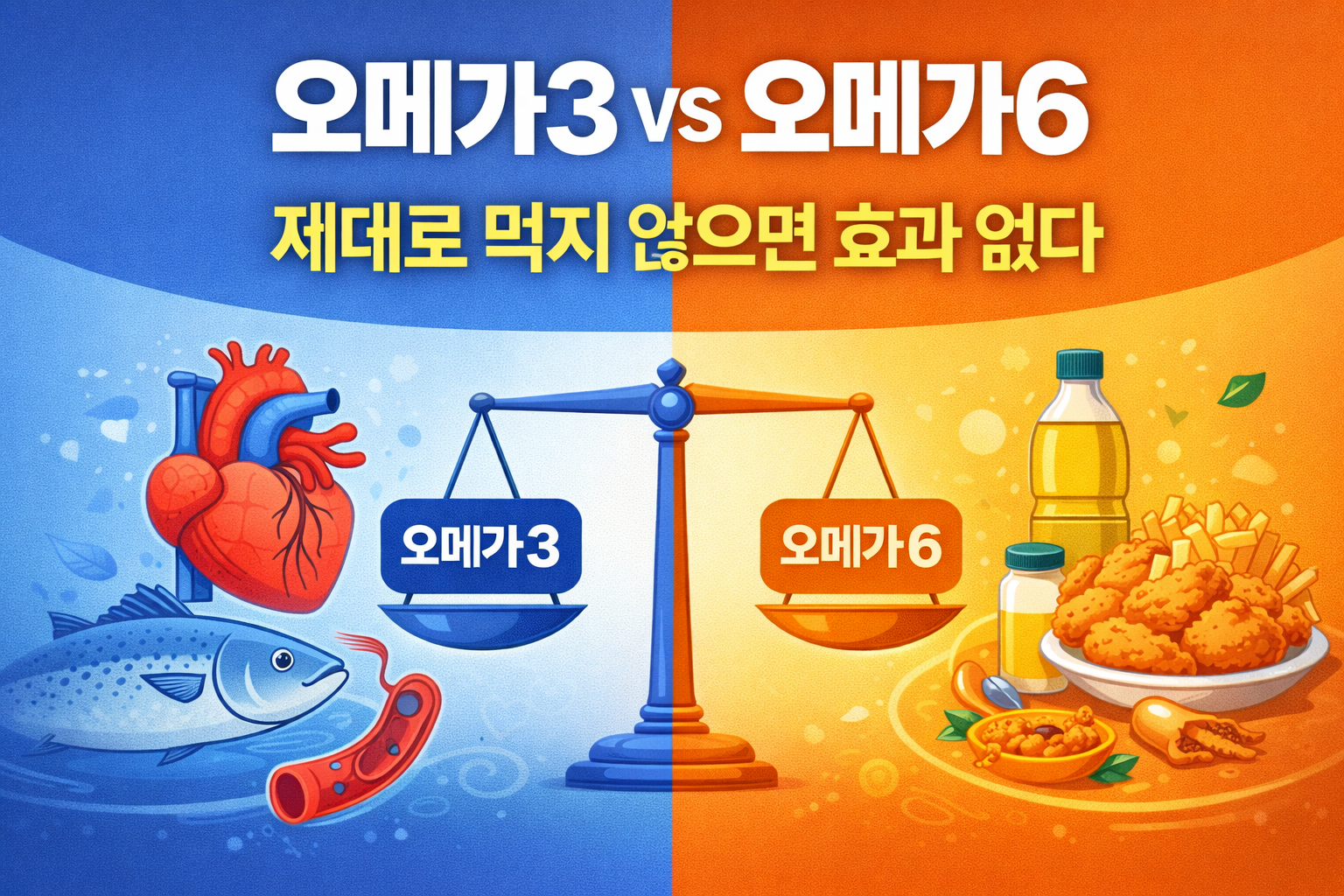 오메가3와 오메가6