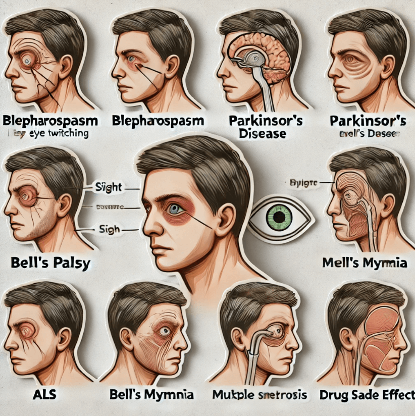 눈떨림과 관련된 7가지 질병