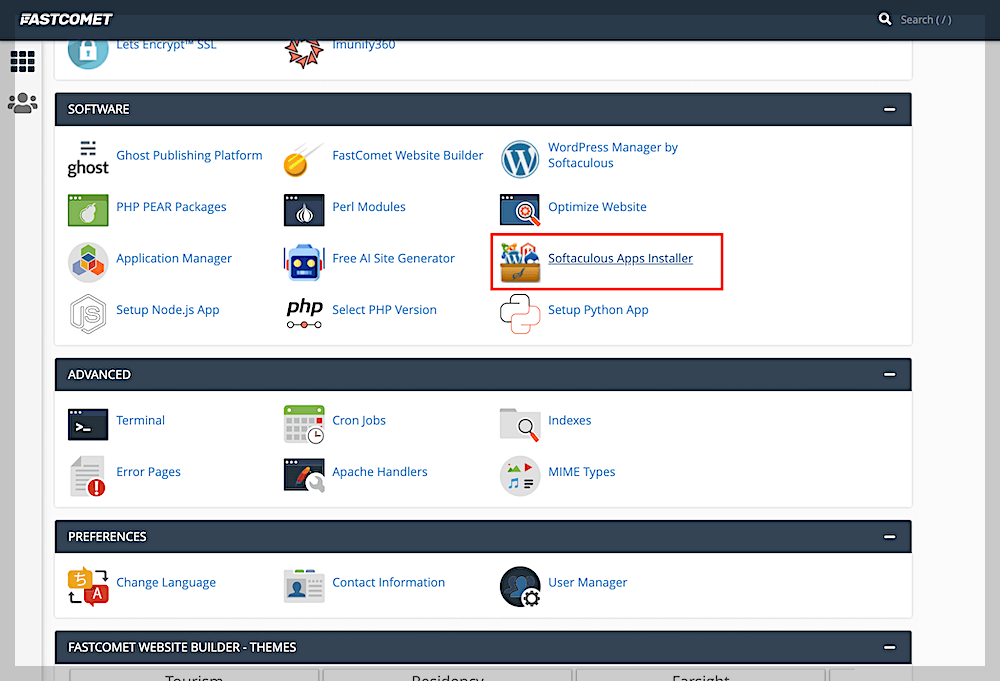 패스트코맷(fastcomet) 다른 도메인 연결12