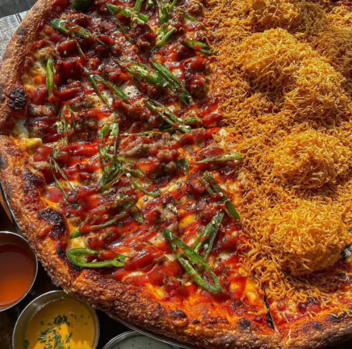 피자네버슬립스-콘브라운피자