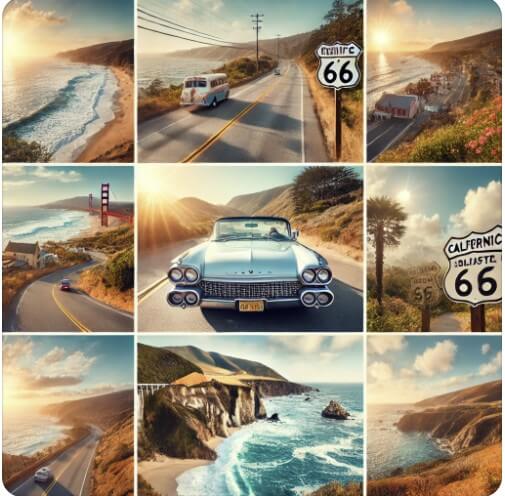 미국 로드트립 사진