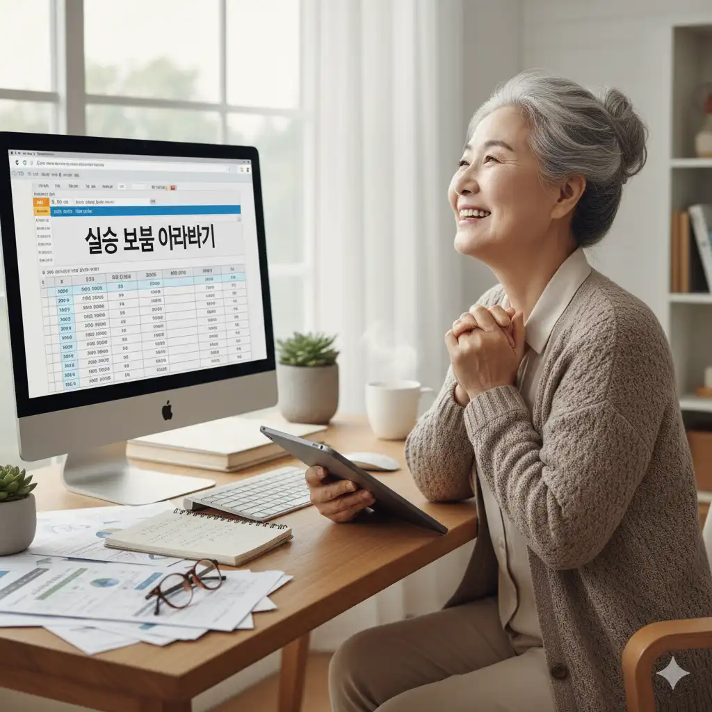 의료비 부담을 줄여주는 실손보험의 장점을 표현한 일러스트