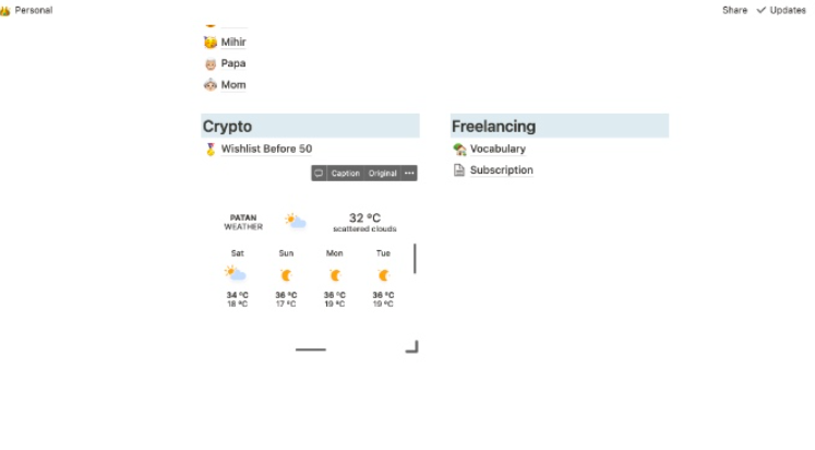 노션-날씨-위젯