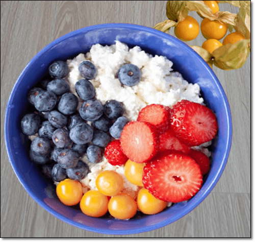 골든베리 딸기 치즈