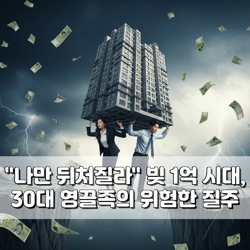 "나만 뒤처질라" 빚 1억 시대, 30대 영끌족의 위험한 질주