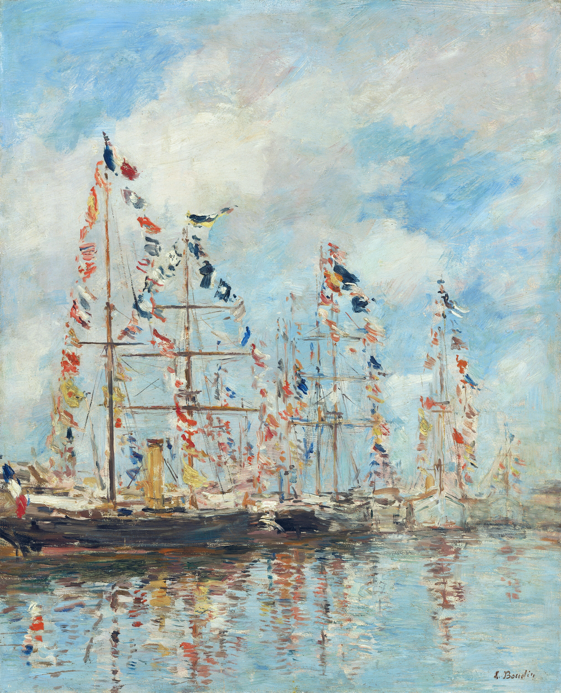 외젠 부댕(Eugene Boudin), 프랑스, 화가, 1824-1898