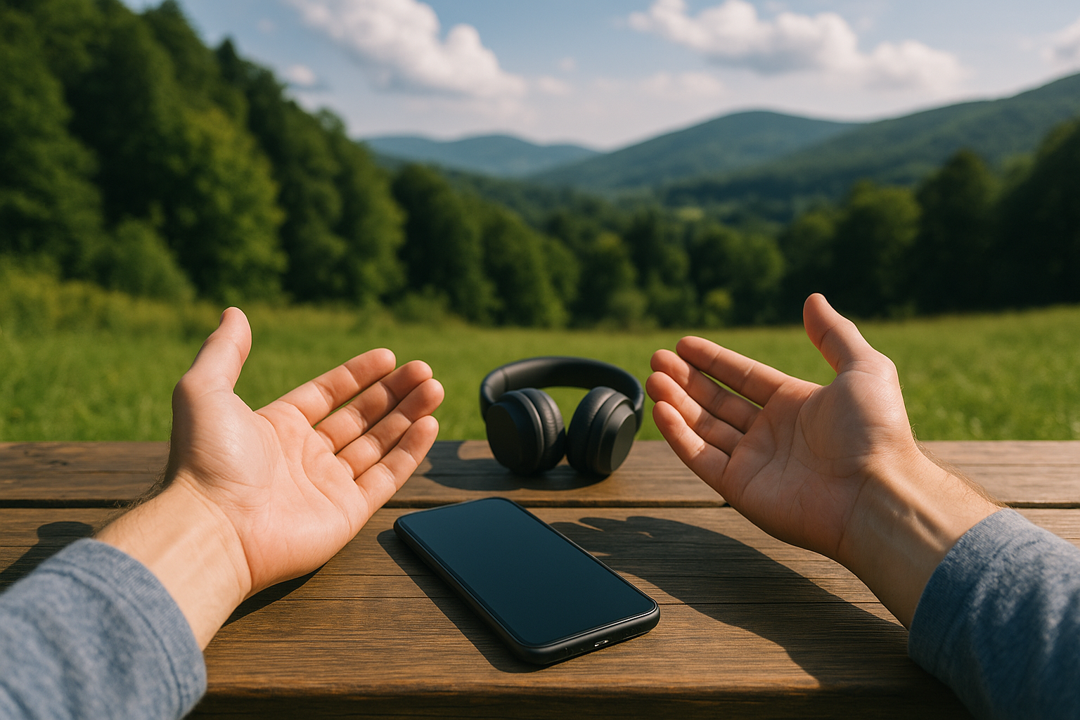 디지털 디톡스와 자연 속 휴식