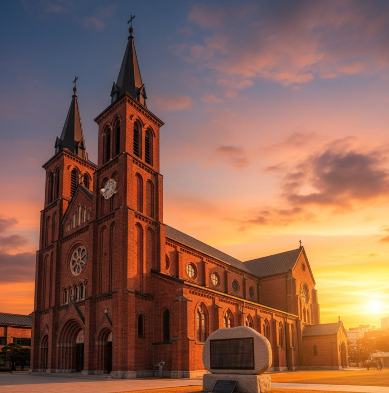 전동성당과 풍남문
