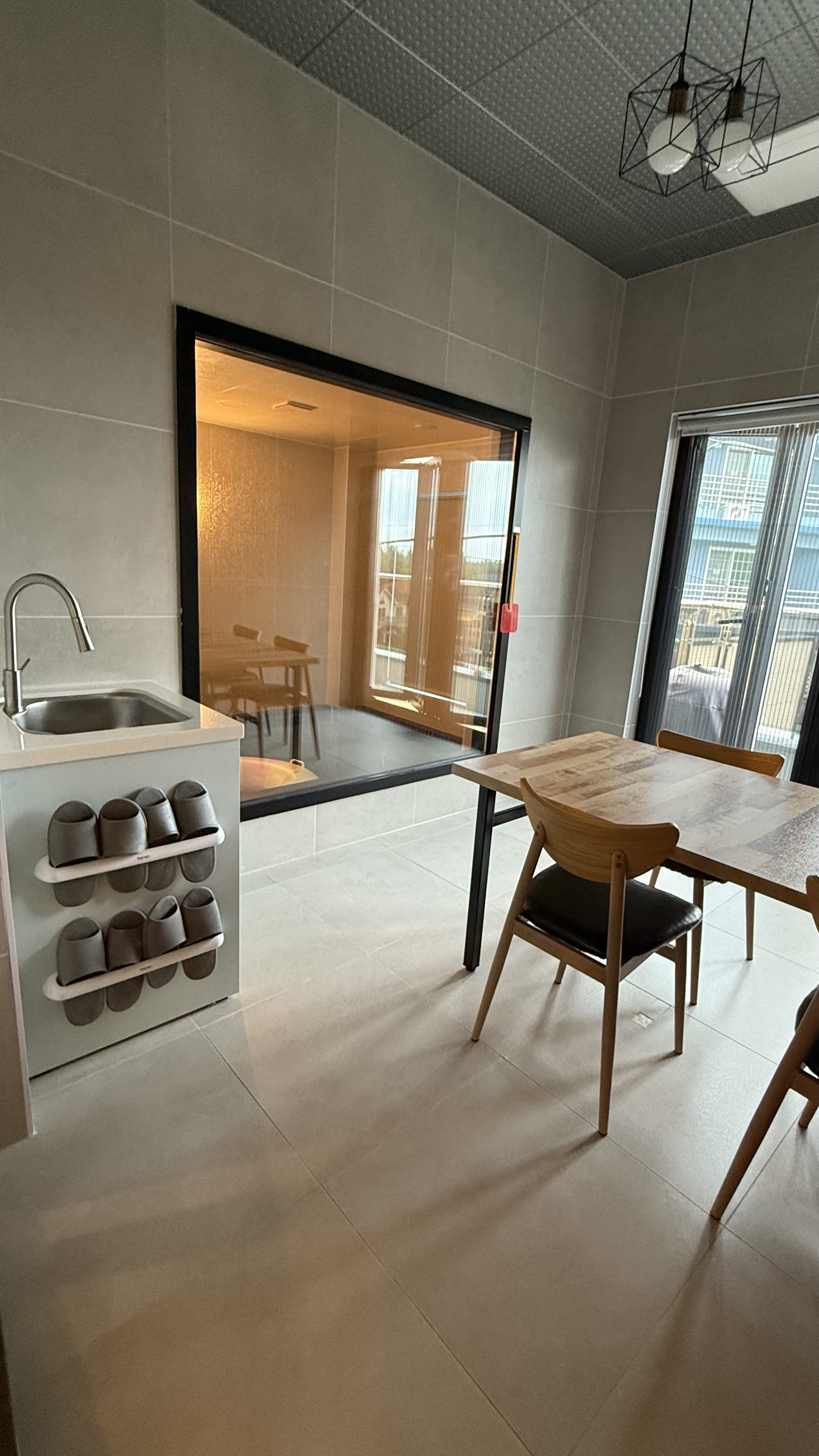 고기굽는 곳 &amp; 싱크대