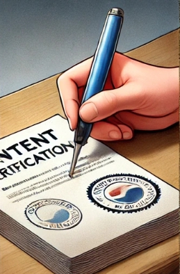 서류를 볼펜으로 작성하는 손