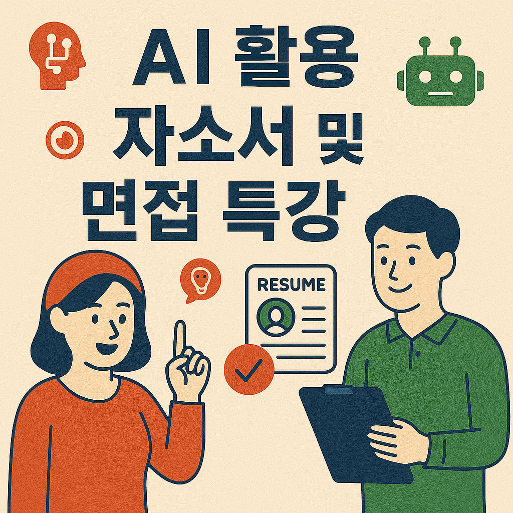 AI 활용 자소서 및 면접 특강 이미지