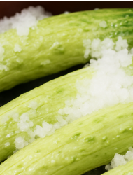 오이지 물없이담그는방법