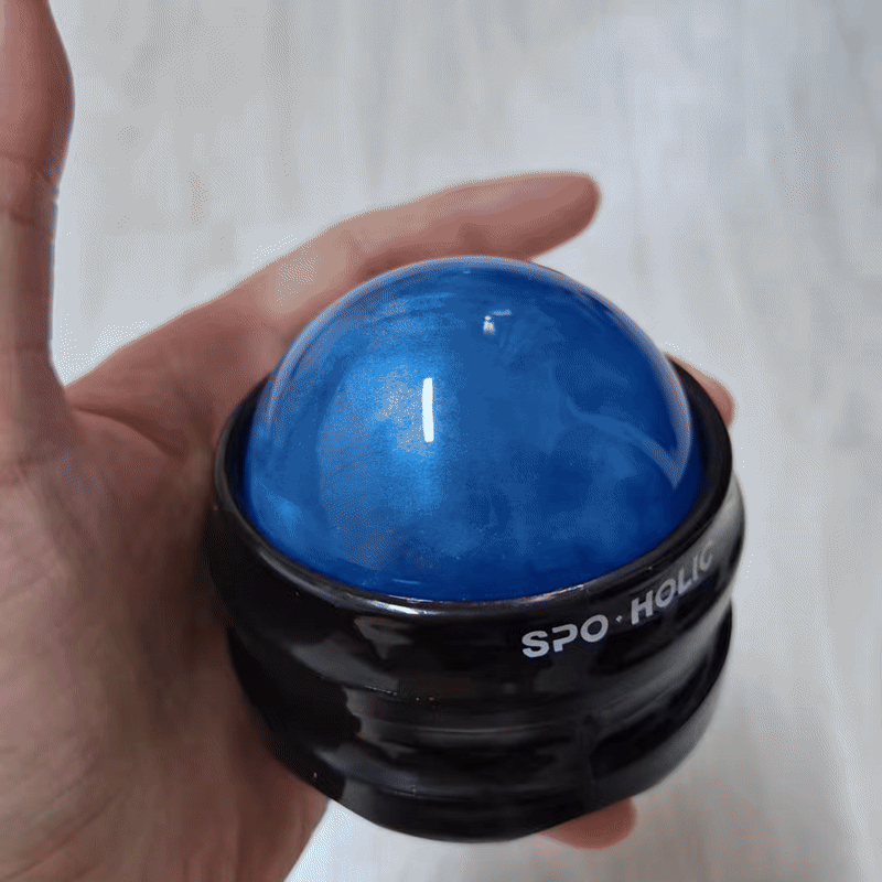 마사지볼 롤링되는 모습 gif