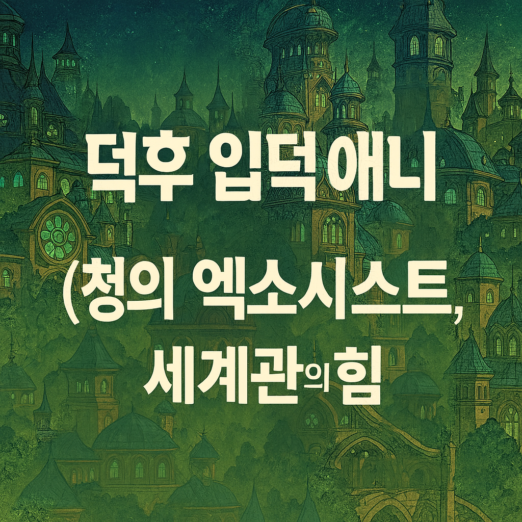 덕후 입덕 애니 (청의 엑소시스트, 세계관의 힘)