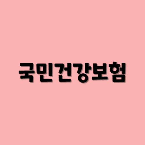 국민건강보험