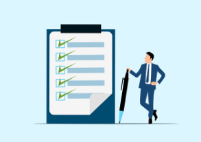 체크리스트 문서 사진