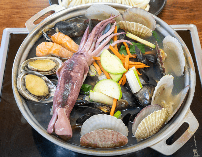 무의도 맛집 "황금손해물칼국수 무의점" 음식사진