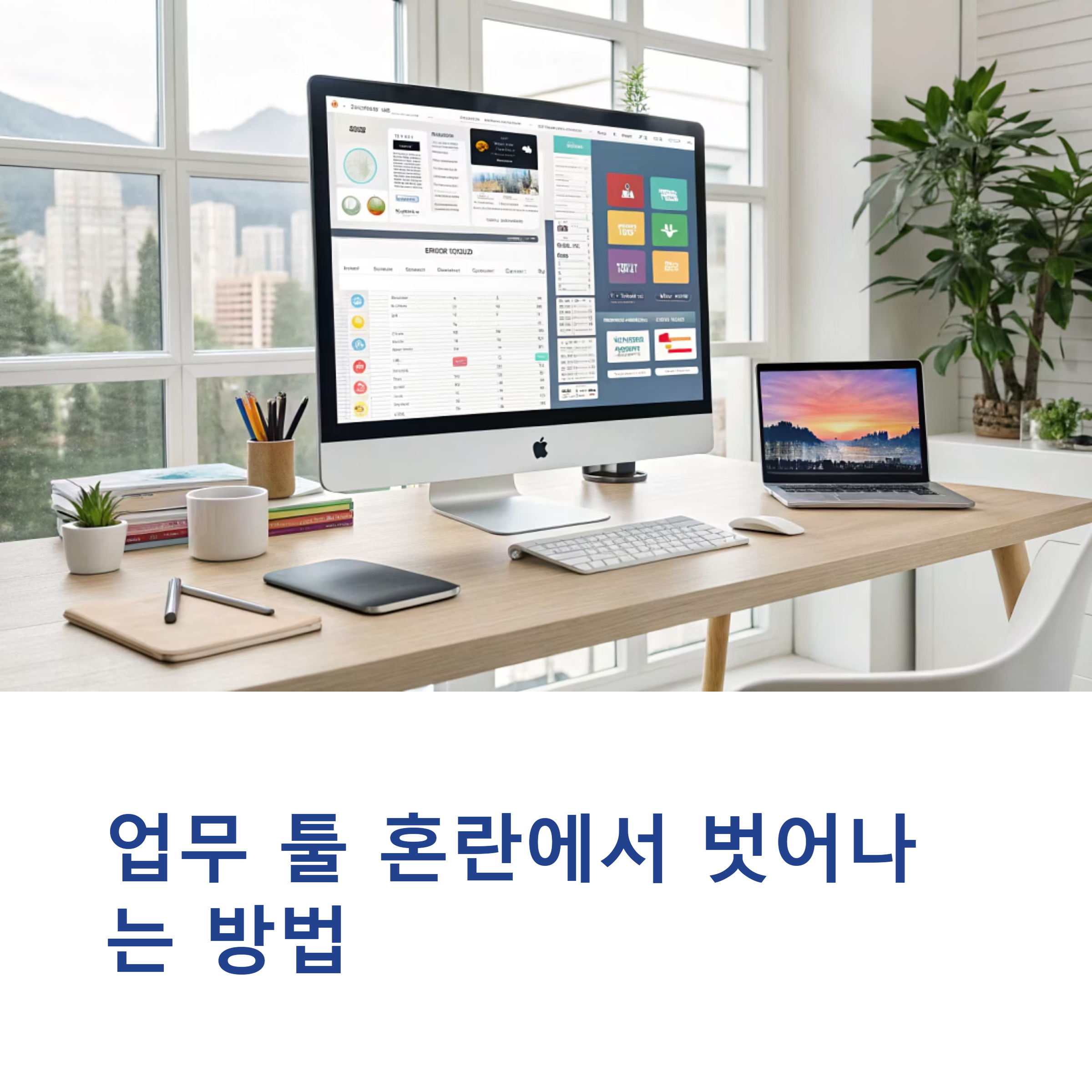 산재된 툴 하나로 정리하는 스마트한 방법