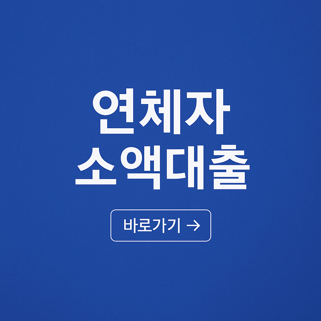 연체자 모바일 소액대출