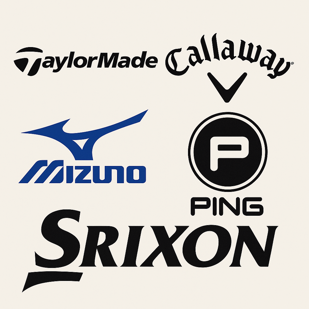 골프 브랜드 로고 모음 이미지